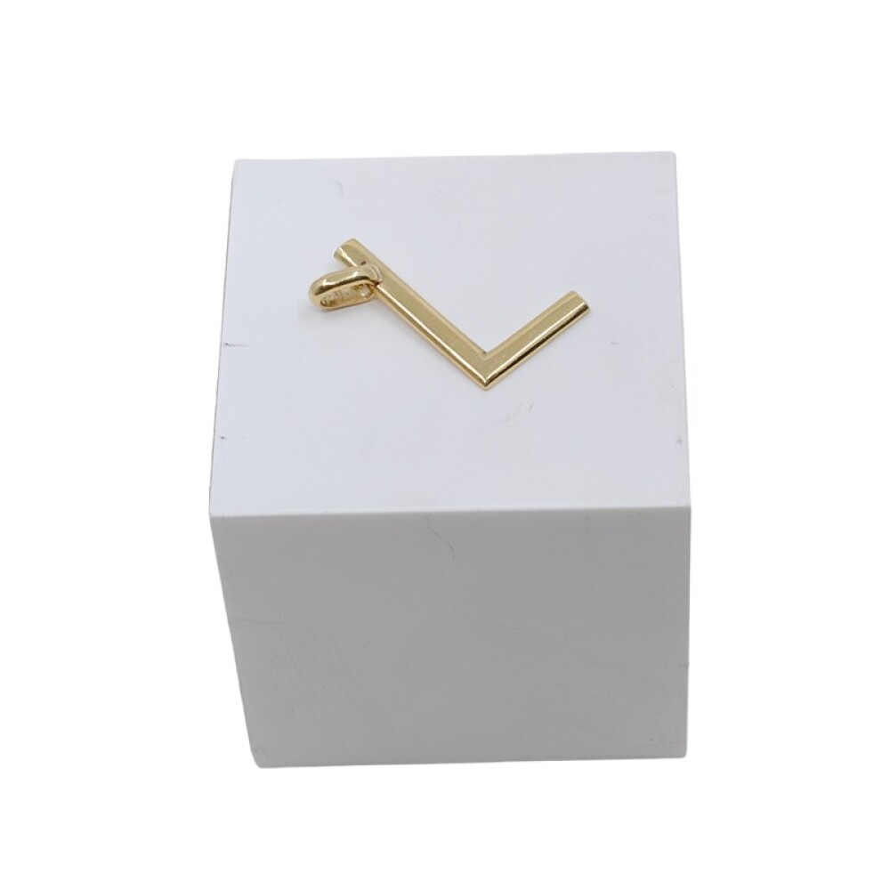 Inicial Letra L En Oro 18K Inicial Letra L En Oro 18K