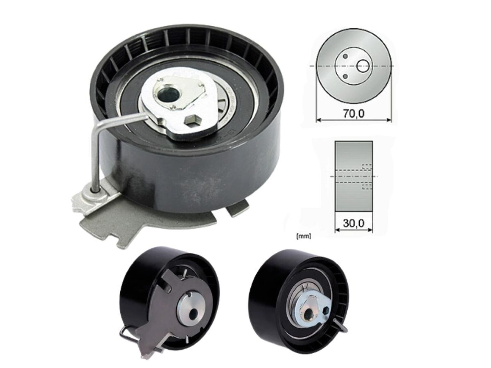 Tensor Correa Distr Citroen Berlingo/Xsara Picasso/C4 Cactus/C-Elysee/C3 Picasso/C3 Aircross/C4/C3 Opel Combo Peug 307/207/Par 