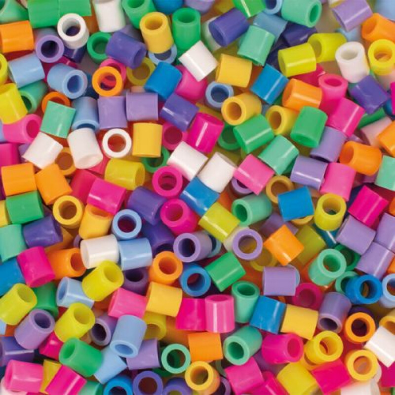 Playbox Beads- Balde 1400 neon pasteles Playbox Beads- Balde 1400 Neon Pasteles