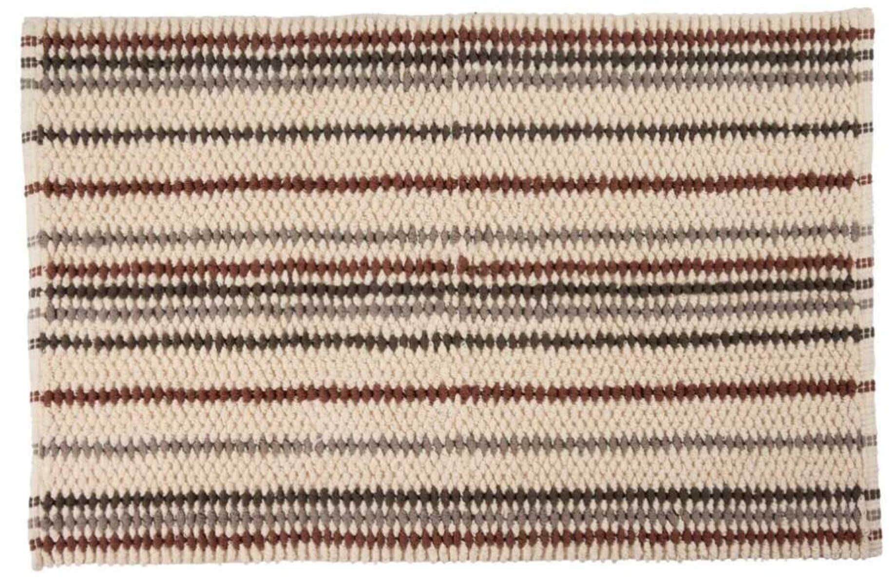 Alfombra baño SUNDBORN 60x90 rayas - peso: 0.878 