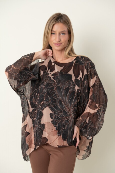 BLUSA ANDALUSI Negro