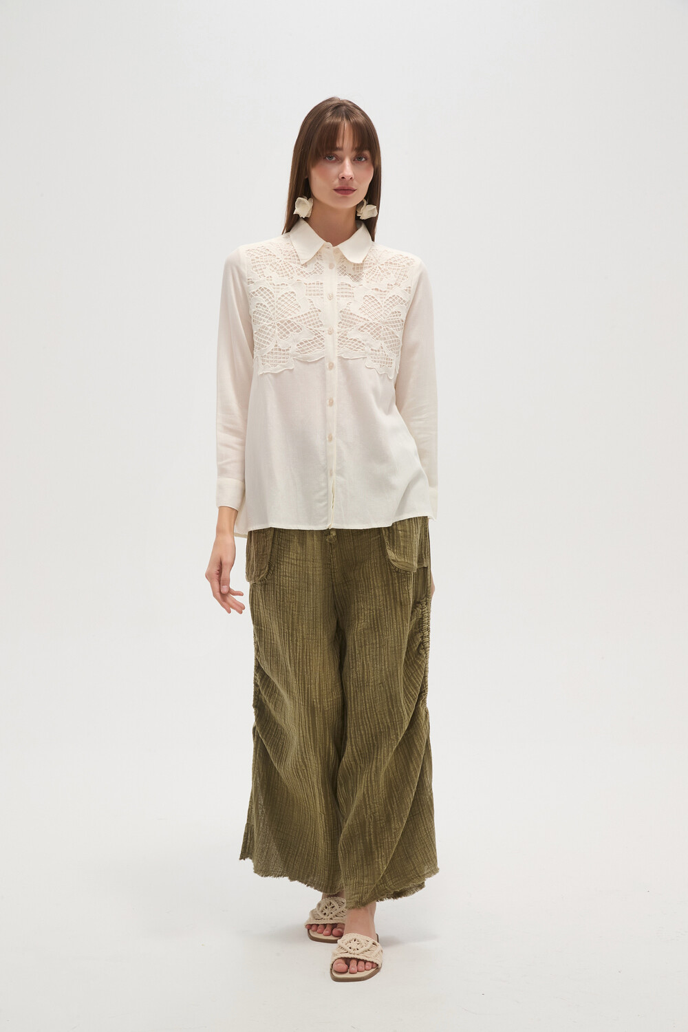 Camisa Jayas Marfil / Off White