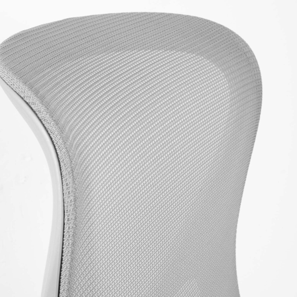 SILLA DE OFICINA MALLA-Y-METAL GRIS 3699F