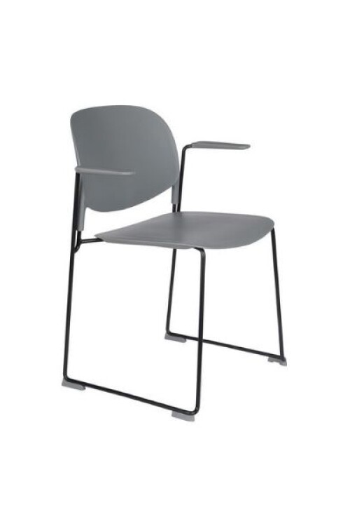 Silla Stacks Arm Gris