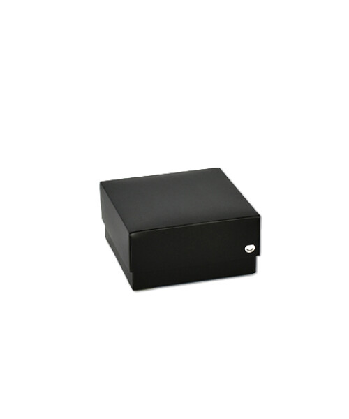 Caja laminada 04 - 12x12x6 cm NEGRO