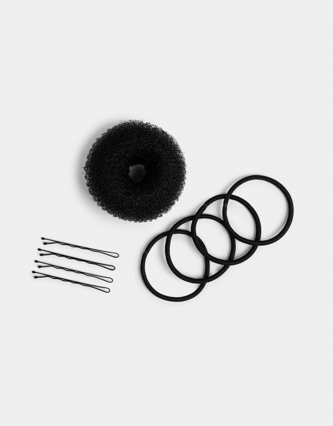 Accesorios Pelo Set Classic Set De Accesorios De Pelo - Negro