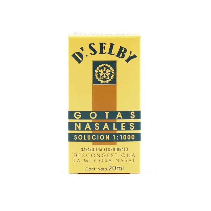 DR. SELBY GTS. NASALES FRASCO X 20 ML. única