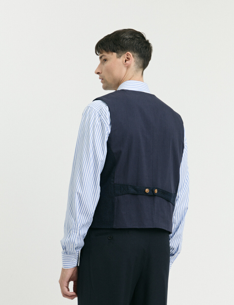 470696 CHALECO VESTIR HARRINGTON SELECT Azul Oscuro