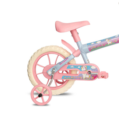 Bicicleta Infantil Verden Con Rueditas Montaña Rod 12 Rosa