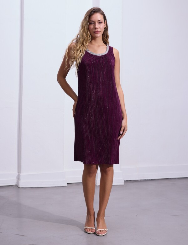 Set Noche 2 Pcs Vest VIOLETA