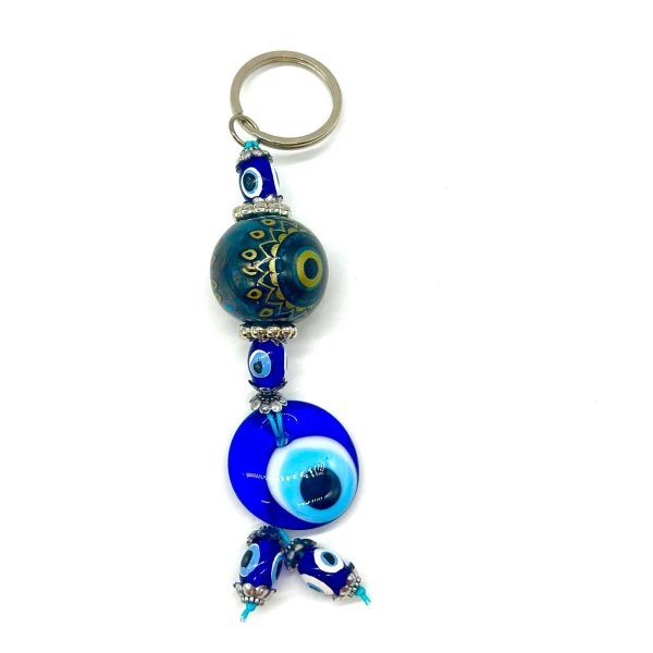 Llavero de cerámica ojo turco Modelo 1