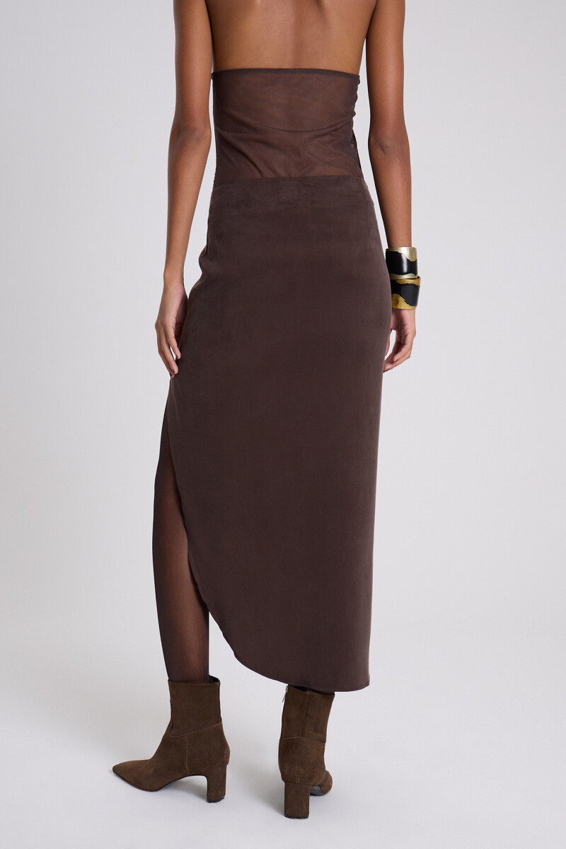 POLLERA SIRIO Marron