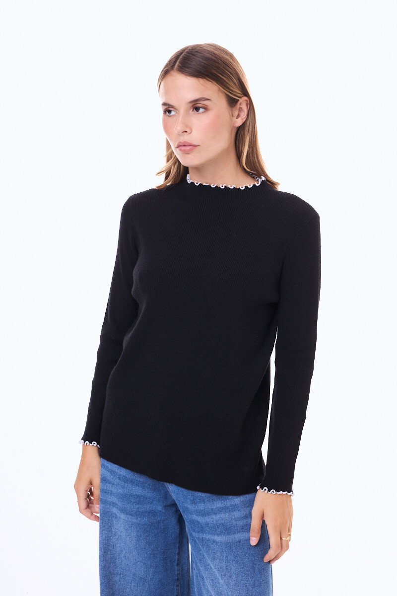 Buzo tejido Carbalino - Negro 