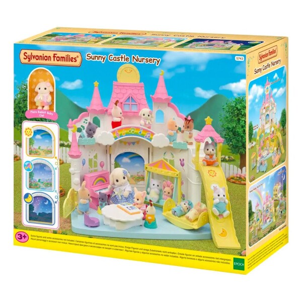 Castillo Sylvanian Families Guardería Coneja Interactivo Variante Modelo Guardería