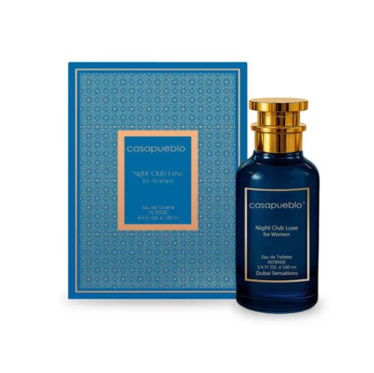 Perfume Árabe Dubai Sensations Night Club Luxe Women 100Ml By Casapueblo - ROJO 