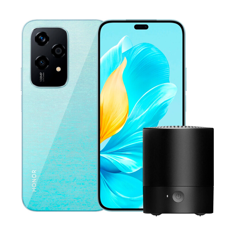Celular Honor 200 Lite 256GB 8GB Blue + Parlante de regalo Celular Honor 200 Lite 256GB 8GB Blue + Parlante de regalo