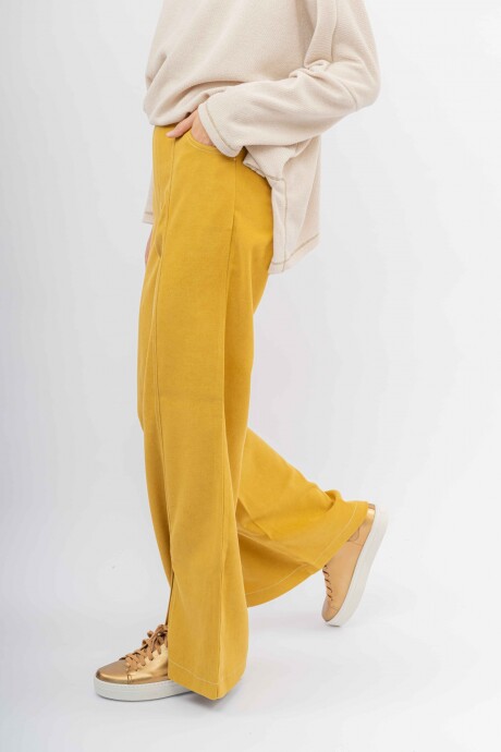 Pantalón Ford Pana fina Mostaza