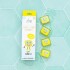 Set x4 GLO PALS cubos sensoriales amarillo