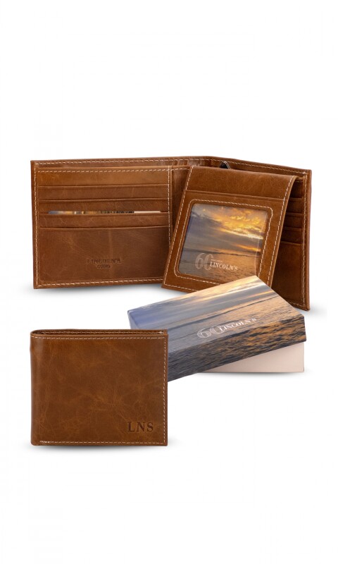 BILLETERA CUERO ATLANTIS WHISKY