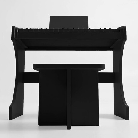 Órgano Teclado Musical Madera Clásico Beethoven Niño Negro