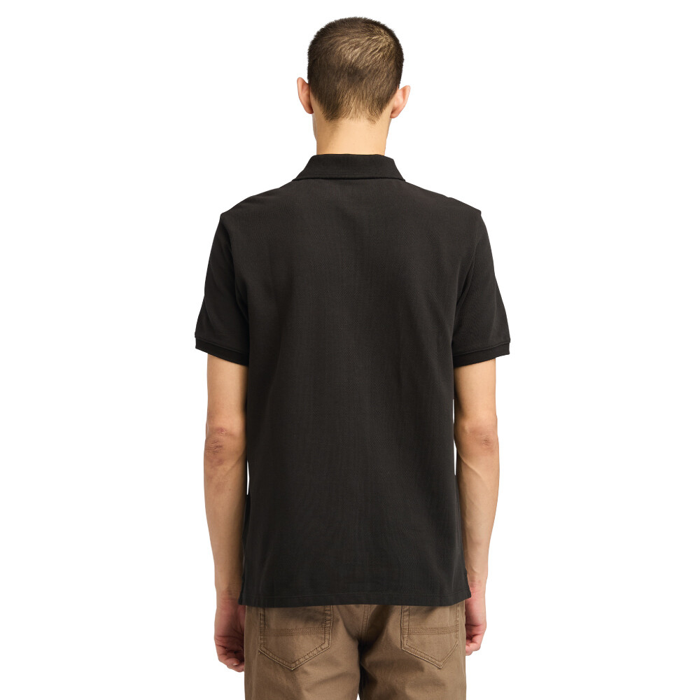 Polo Oyster River Manga Corta Regular Fit Hombre Black-Pavement