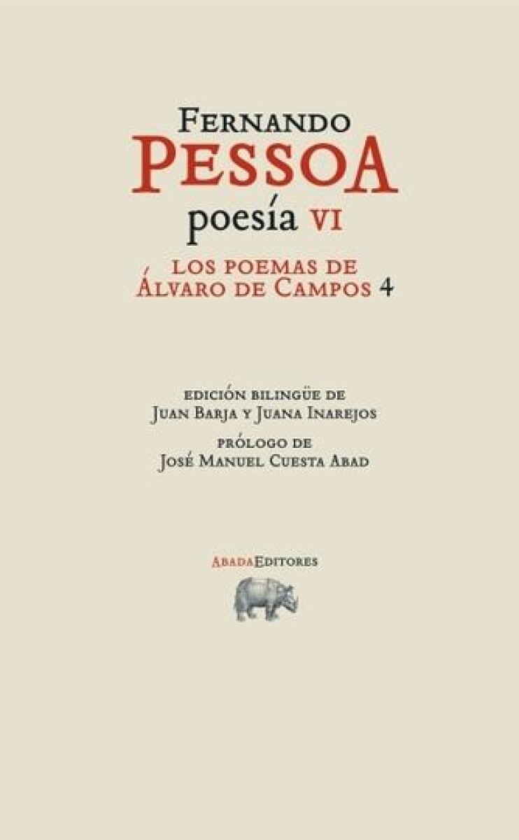 Poesía Vi (álvaro De Los Campos 4) 