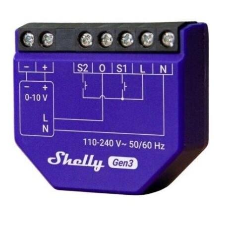 Dimmer Shelly GEN3 Pm Wi-fi 001