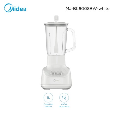 Licuadora Midea MJ-BL6008BWW 1L Jarra de Vidrio 001