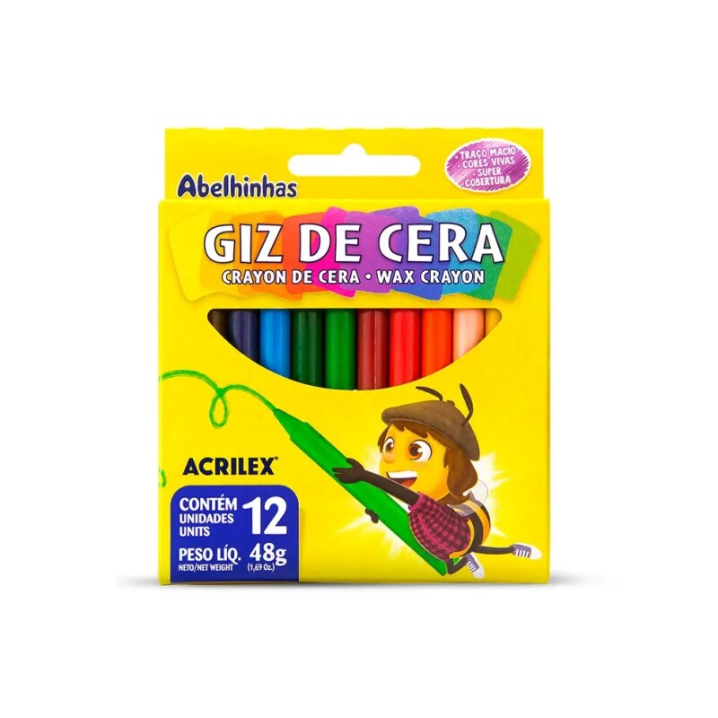 Crayola Acrilex 9012 Caja 12 Col #Crayola Acrilex 9012 Caja 12 Col