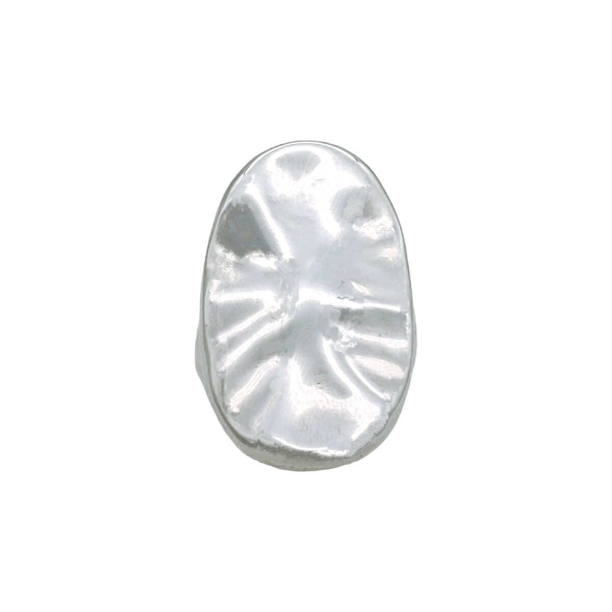 Anillo Oval-Plata 925 inflada-Sin Piedra-AN3703 - sinpiedra 