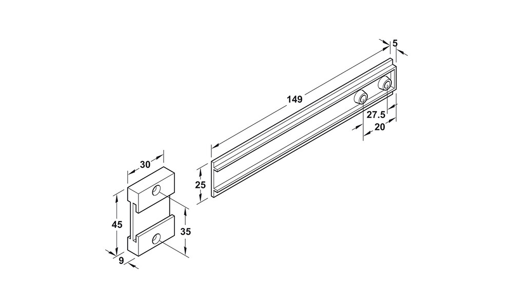 Bisagra para mueble panelable 568.16.007 Bisagra Para Mueble Panelable 568.16.007