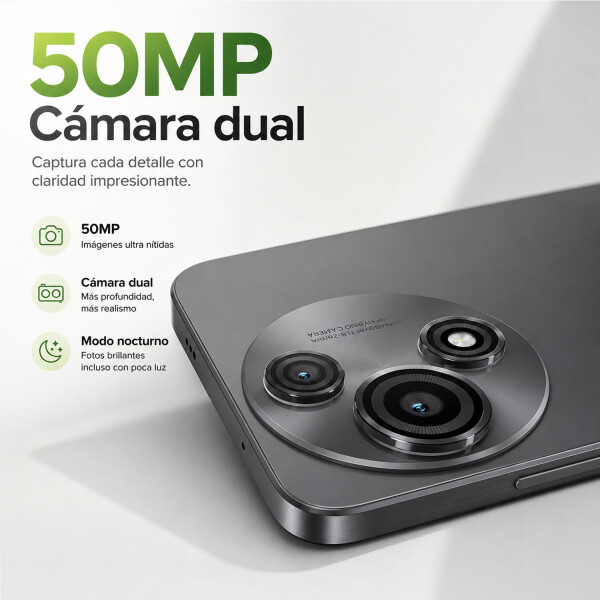 Celular Tcl 60 Se Nxtpaper 5g 18gb (8gb + 10gb) Ram 256gb + Regalo GRIS