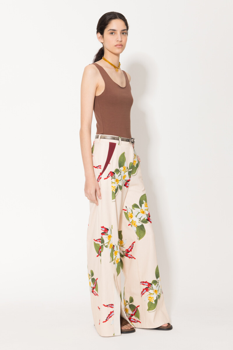 PANTALON BOUQUET Beige
