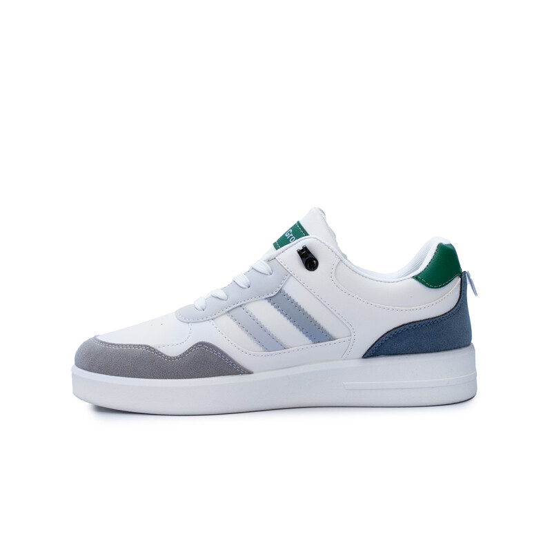 Calzado deportivo Le Groupe White/Grey/Green