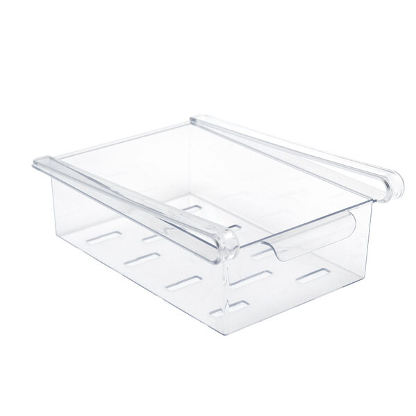 CAJON PLASTICO ORGANIZADOR CRISTAL 17X22X8 CM. TRANSPARENTE