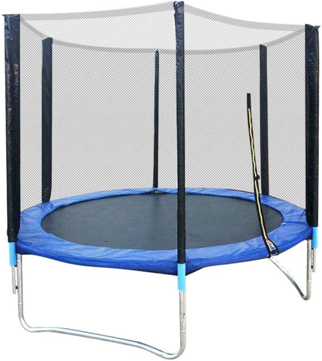 Cama Elástica Trampolín 2.44 Mts Con Red De Protección 