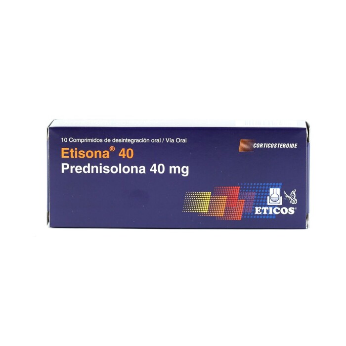 ETISONA 40 MG. CJ X 10 COMP. única