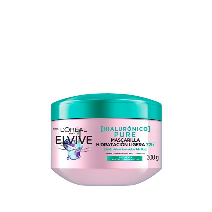 ELVIVE PURE MASC TRAT. HIDRA HIALURONICO única