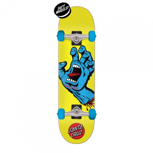 Skate armado Santa Cruz Screaming Hand Mini Sk8 Completes 7.75In X 30.00In Skate armado Santa Cruz Screaming Hand Mini Sk8 Completes 7.75In X 30.00In