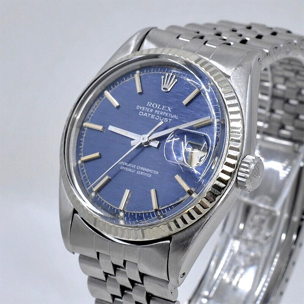 Rolex Datejust 1601 Esfera Mosaico Azul. Año 1971. Caja 36 Mm Rolex Datejust 1601 Esfera Mosaico Azul. Año 1971. Caja 36 Mm