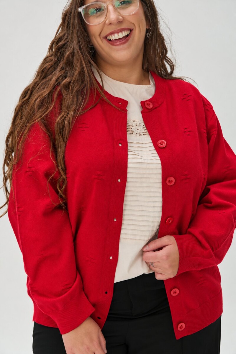 Saco Delta - Rojo largo 