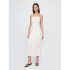 SL EMBR MAXI DRESS NEW OFF WHITE