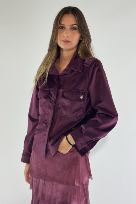 CHAQUETA ADELE Bordeaux
