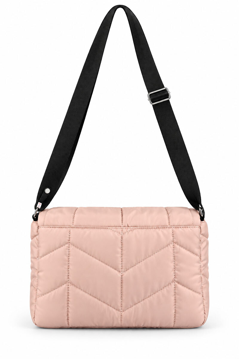 Cartera UNIQUE Puffer regulable Rosa