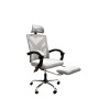 Silla Ejecutiva Ergonómica Lumax Modelo Clyde con Apoyapies Gris