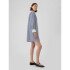 LS STRIPE POPOVER MINI SHIRTDRESS BLUE STRIPE