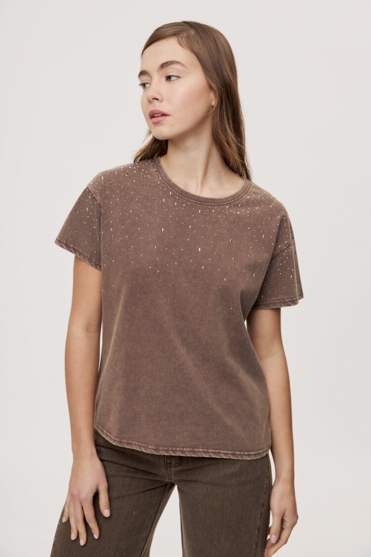 REMERA JAKUB Chocolate
