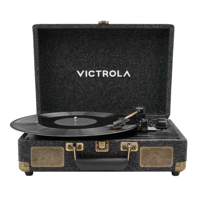 Tocadiscos Victrola Modelo Venture Suitcase VSC-680SB Negro Tocadiscos Victrola Modelo Venture Suitcase VSC-680SB Negro