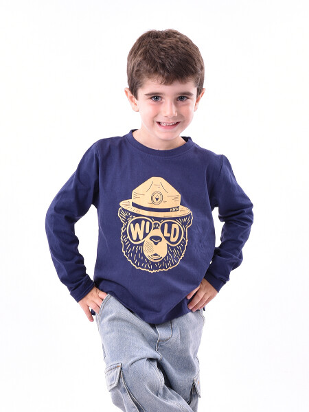 REMERA UNAI AZUL OSCURO