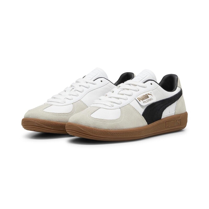 Zapatillas Puma Palermo Lth Hombre White